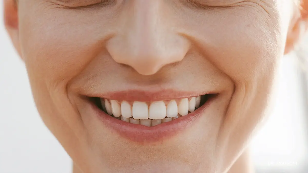 Sorriso naturale realizzato con faccette dentali su misura