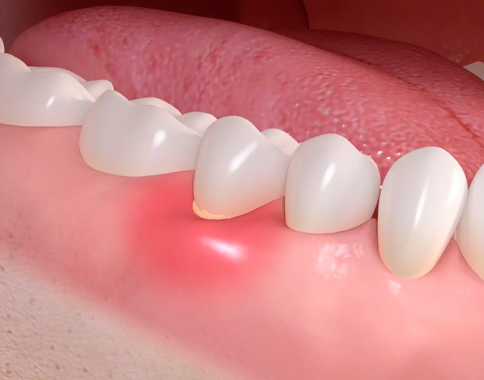 Gengive e parodonto — illustrazione clinica